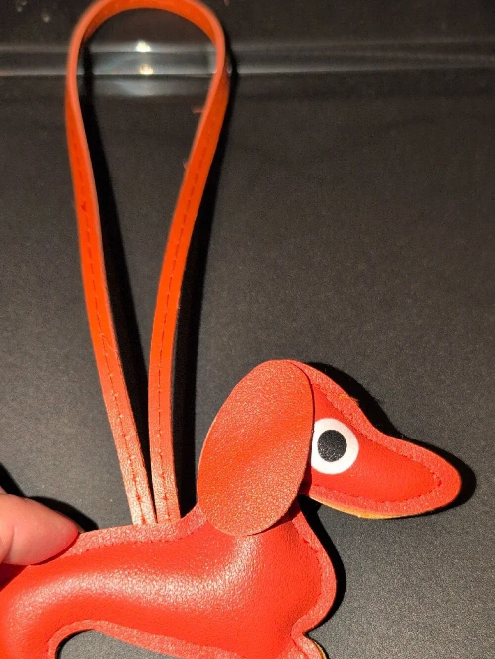 Orange and Tan  Dachshund Bag Charm - Picture 4 of 6